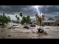Arizona Struck By Monsoon Storm Vehicles Motorist Trapp By Floodwater in Sonora