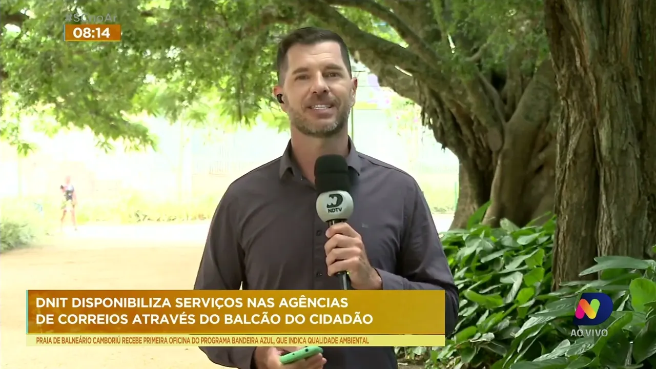 DNIT disponibiliza serviços nas agências de correios através do balcão do cidadão em SC