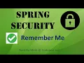 Spring Security Remember Me Examples Hash-based Token and Persistent Token