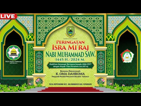 Download MP3 🔴Live Peringatan Isra Mi'raj Nabi Muhammad SAW DKM Baitur Rahman Pemdes Kertawana \u0026 ISMI Gunungsiang