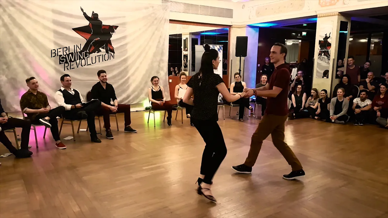 Lukas Kölbener & Gillian Kespohl - 2nd place Advanced Jack&Jill - Berlin Swing Revolution 2018