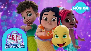 Disney Jr Ariel | Sube La Diversión | Video Musical 🎵🧜‍♀️
