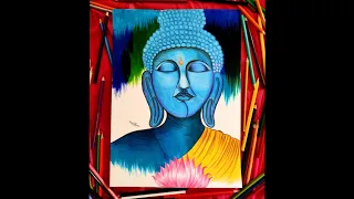 Download Lord Buddha | Pencil colour sketch | Time lapse MP3