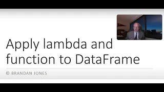 How to apply a Lambda and Function to a DataFrame column in Python
