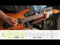 [TAB] Dokken - Alone Again (Guitar Solo with Tabs)
