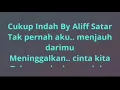 Cukup Indah Karaoke