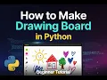 Making drawing board in python