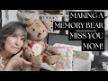 Memory Bear Crafting Tutorial Making memories with Simplicity Sewing Pattern 8716