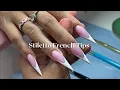 How to achieve stiletto french tips Watch me work