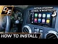 How to Install Aftermarket Radio Jeep Wrangler 2011-2017