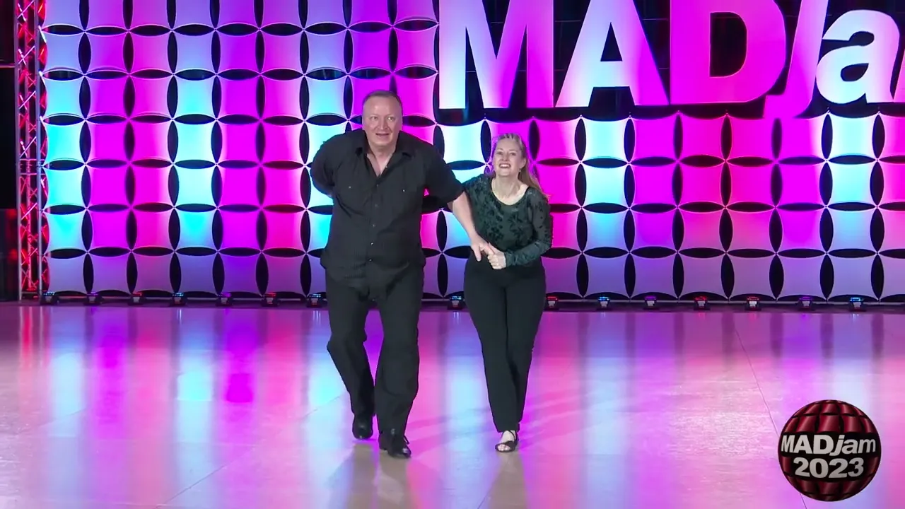 MADjam ProAm Spotlight Debbie Adams with Keith Stremmel