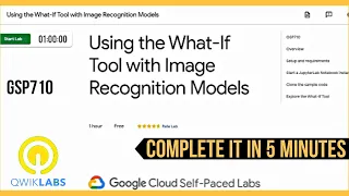 Download Using the What-If Tool with Image Recognition Models | Qwiklabs | GSP710 | Google Self Paced Labs MP3