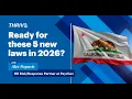 5 Game-Changing California Laws Every Employer Must Know for 2026
