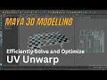 Maya 2024 How to UV unwrap