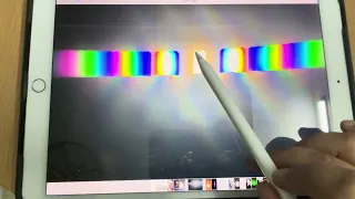 فصل الذرة شرح طيف الانبعاث المتصل والخطي والفائدة منها المحاكاه في الوصف 