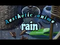 Aesthetic anime rain anime aesthetic gif