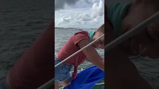 How to stay cool on a boat without AC in south Florida? #windscoops #shorts #sailingbyefelicia