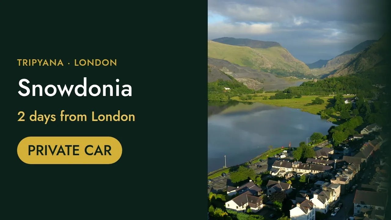 Snowdonia 2-Day Tour from London with a Private Driver: Betws-y-Coed, Llanberis Pass and Caernarfon