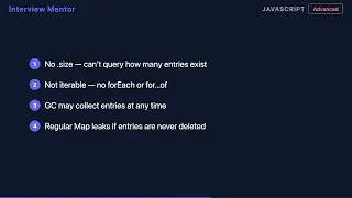WeakMap vs Map Caching Without Memory Leaks