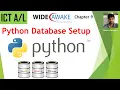 ICT AL Python Database Setup