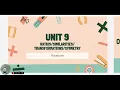 Unit 9 Rotations