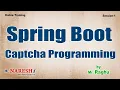Spring Boot Captcha Programming by Mr Raghu