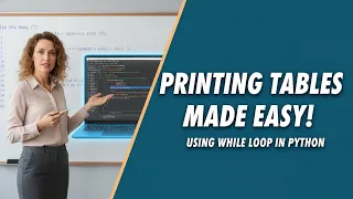 Print Multiplication Table in Python Using While Loop Python Basics for Beginners