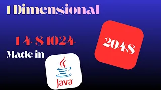 1 Dimensional 2048 in Java