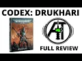 Codex Drukhari Full Rules Review for 10th Edition Warhammer 40K