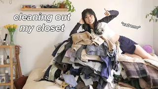 Download CLEANING OUT MY CLOSET *extreme* | decluttering, organizing, selling on depop MP3