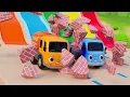 The Wheels On The Bus | Flying With Friends | Nursery Rhymes & Kids Songs - Baby Car Songs TV