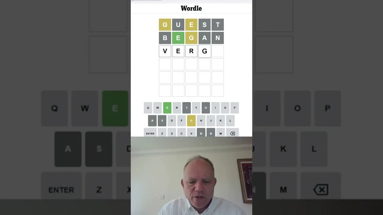 Wordle in a Minute - 15th July 2022