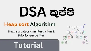 DSA Kuppi - Heap sort algorithm Sinhala