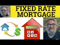 Fixed Rate Mortgage vs Variable Rate Mortgage - Mortgages