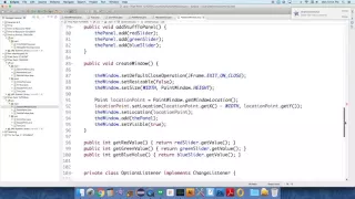 Java Pixel Paint 14 Square Tool JButtons