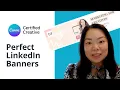 How to Create the Perfect LINKEDIN BANNER with Canva