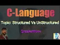 C-65 Structured Vs Unstructured Programming Sreekant eva