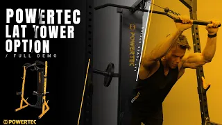 Powertec Lat Tower Option WB-LTO Everything you need to know about this hybrid tower system