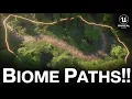 How to Create Paths in Your Forest Biome Using Splines PCG Unreal Engine 5