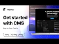 Framer Tutorial CMS for Beginners Part 1 Understanding the Basics