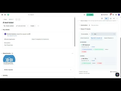 watch Snipe-IT Integration for Jira video