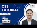 CSS Bangla Tutorial CSS3 Bangla Tutorial Tables