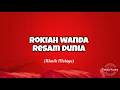 Rokiah Wanda ~ Resam Dunia