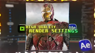 How to Get HIGH QUALITY Edits + Best Render Settings | After Effects