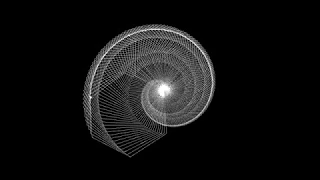 Python Turtle - Spiral of Hexagons