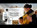 How to play Pasa Doble flamenco Spanish acoustic guitar easy tutorial - Lucas FONTANA - (Vidéo)