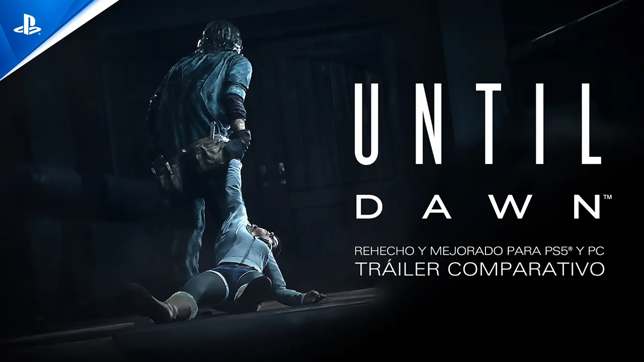 Until Dawn - Tráiler comparativo: Mejoras GRÁFICAS y JUGABLES | PlayStation España