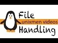 Create Copy Rename Move Delete files and folders in Linux terminal