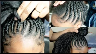 how to ghana weaving braid for beginners