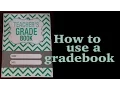 How to Use a Paper Gradebook